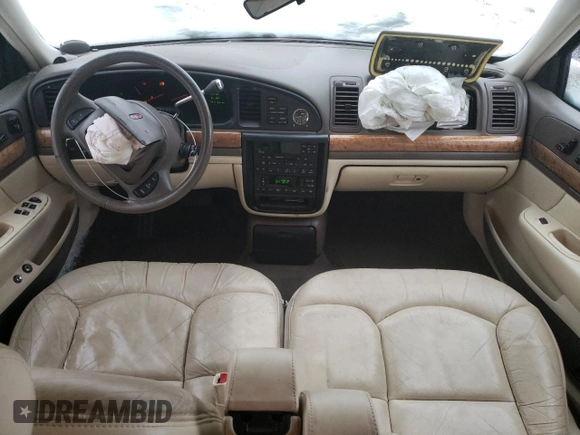 1998 Lincoln Continental with VIN 1LNFM97V7WY742356, listed as a Copart auction lot 44723325 with 191,173 mi miles and Salvage Title. Bid and sale history available at carsss.com. Image 8.