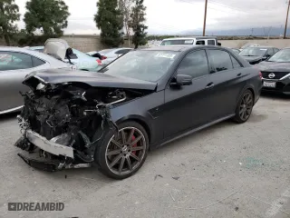2015 Mercedes-Benz E-Class E 63 AMG S-Model with VIN WDDHF7GB8FB089563, listed as a Copart auction lot 37771133 with 45,258 mi miles. Bid and sale history available at carsss.com. Image 1.