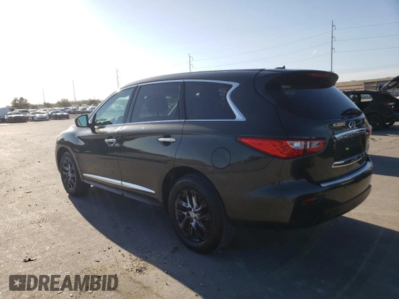 2013 Infiniti JX35 with VIN 5N1AL0MN7DC305965, listed as a Copart auction lot 79724854 with 189,620 mi miles and Clean Title. Bid and sale history available at carsss.com. Image 2.