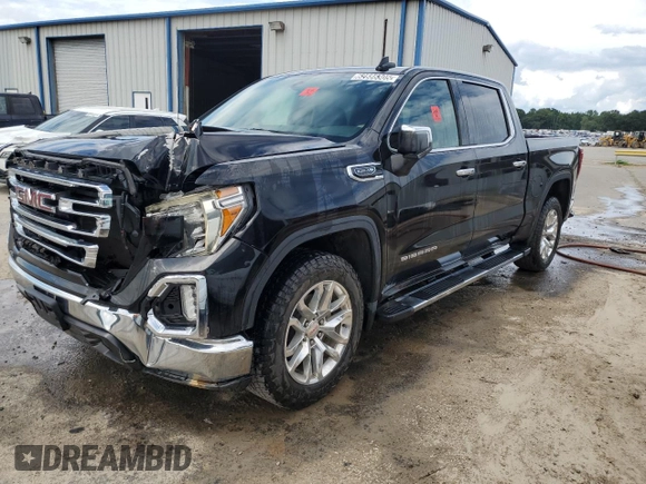 2020 GMC Sierra 1500 SLT with VIN 1GTP8DED2LZ360221, listed as a Copart auction lot 62886305 with 92,850 mi miles and Clean title. Bid and sale history available at DreamBid. Image 1.