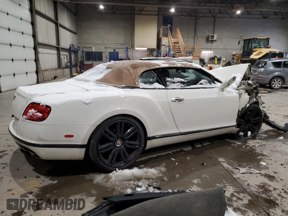 2016 Bentley Continental GT V8 with VIN SCBGT3ZA7GC055513, listed as a Copart auction lot 89162055 with Not Provided miles and Salvage Title. Bid and sale history available at DreamBid. Image 3.