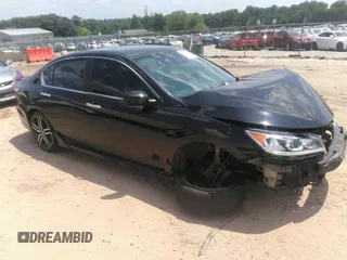 2016 Honda Accord Sport with VIN 1HGCR2F52GA035212, listed as a IAAI auction lot 42447406 with Not provided miles and . Bid and sale history available at DreamBid. Image 1.