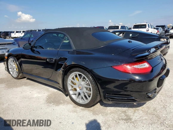 2011 Porsche 911 Turbo S with VIN WP0CD2A95BS773337, listed as a Copart auction lot 75095124 with Not Provided miles and Non Repairable. Bid and sale history available at DreamBid. Image 2.