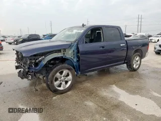 2017 Ram 1500 Big Horn with VIN 3C6RR6LT0HG573551, listed as a Copart auction lot 57902505 with 91,027 mi miles and Clean title. Bid and sale history available at DreamBid. Image 1.