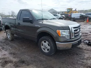 2009 Ford F-150 XL with VIN 1FTRF12W49KB41698, listed as a IAAI auction lot 41949081 with 161,561 mi miles and . Bid and sale history available at carsss.com. Image 1.
