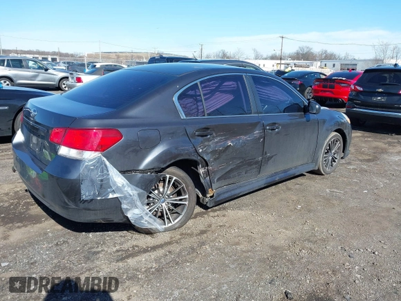 2011 Subaru Legacy 2.5i with VIN 4S3BMAA68B1226144, listed as a IAAI auction lot 41821320 with 168,970 mi miles and . Bid and sale history available at DreamBid. Image 4.