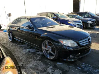 2007 Mercedes-Benz CL-Class 5.5L V8 with VIN WDDEJ71X57A007978, listed as a Copart auction lot 87651885 with 0 mi miles and Salvage Title. Bid and sale history available at carsss.com. Image 4.