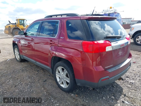 2011 GMC Terrain SLT-1 with VIN 2CTALUEC4B6226417, listed as a IAAI auction lot 41991492 with Not Provided miles and . Bid and sale history available at carsss.com. Image 3.