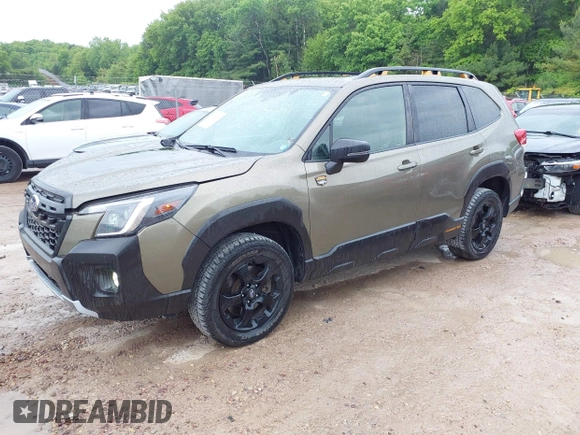 2022 Subaru Forester Wilderness with VIN JF2SKALC5NH416327, listed as a IAAI auction lot 42354984 with 45,875 mi miles and . Bid and sale history available at DreamBid. Image 2.