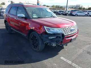 2018 Ford Explorer Platinum with VIN 1FM5K8HT9JGC28564, listed as a IAAI auction lot 41410150 with 56,189 mi miles and . Bid and sale history available at DreamBid. Image 6.