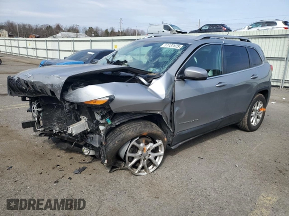 2016 Jeep Cherokee Latitude with VIN 1C4PJMCB6GW203207, listed as a Copart auction lot 51137825 with 66,400 mi miles and Salvage Title. Bid and sale history available at carsss.com. Image 1.