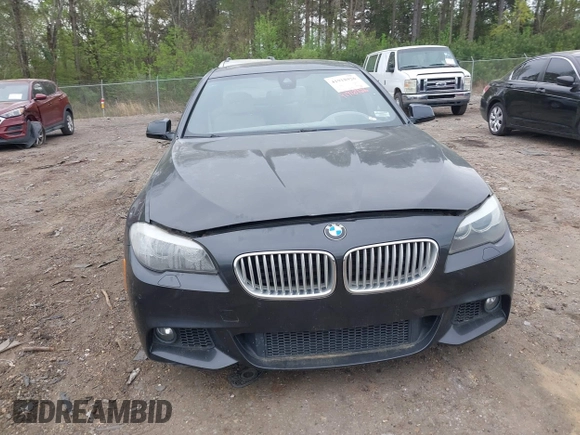 2013 BMW 5 Series 550i with VIN WBAFR9C55DDX80830, listed as a IAAI auction lot 41918926 with 141,544 mi miles and . Bid and sale history available at carsss.com. Image 6.