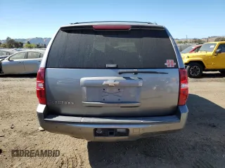 2008 Chevrolet Suburban LTZ with VIN 3GNFC16J18G172933, listed as a Copart auction lot 76124934 with 156,089 mi miles and Salvage Title. Bid and sale history available at carsss.com. Image 6.
