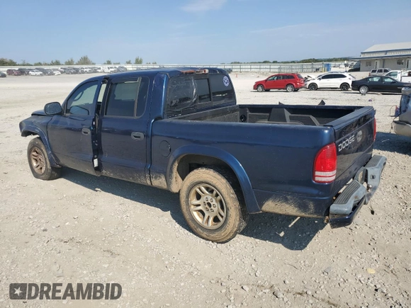 2003 Dodge Dakota Sport with VIN 1D7HL38X33S319159, listed as a Copart auction lot 69791754 with 214,326 mi miles and Salvage Title. Bid and sale history available at carsss.com. Image 2.