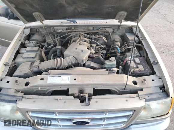2002 Ford Ranger XLT Appearance with VIN 1FTYR44E82PA55618, listed as a Copart auction lot 81769754 with 121,285 mi miles and Salvage Title. Bid and sale history available at carsss.com. Image 11.