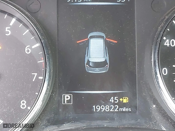 2017 Nissan Rogue SL with VIN 5N1AT2MT0HC843410, listed as a IAAI auction lot 41835952 with 199,822 mi miles. Bid and sale history available at carsss.com. Image 16.