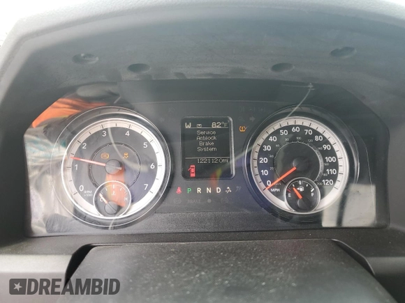 2018 Ram 1500 SLT with VIN 1C6RR6GG2JS114520, listed as a Copart auction lot 58843675 with 122,112 mi miles and Salvage title. Bid and sale history available at DreamBid. Image 9.