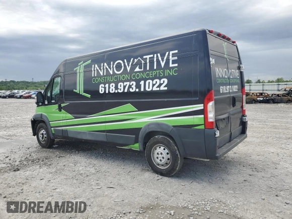 2014 Ram ProMaster Cargo z VIN 3C6TRVDG5EE104271, wystawiony jako Copart lot #57152155 z przebiegiem 145 129 mil mil oraz Szkoda całkowita • Salvage title. Historia ofert i sprzedaży dostępna na DreamBid. Obrazek 2.