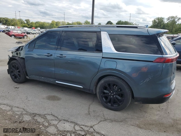2022 Kia Carnival SX with VIN KNDNE5H39N6091132, listed as a Copart auction lot 70006644 with 63,958 mi miles and Salvage Title. Bid and sale history available at carsss.com. Image 2.