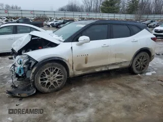 2024 Chevrolet Blazer RS z VIN 3GNKBKRS1RS189113, wystawiony jako Copart lot #86124214 z przebiegiem 8645 mil mil oraz Tytuł czysty. Historia ofert i sprzedaży dostępna na DreamBid. Obrazek 1.