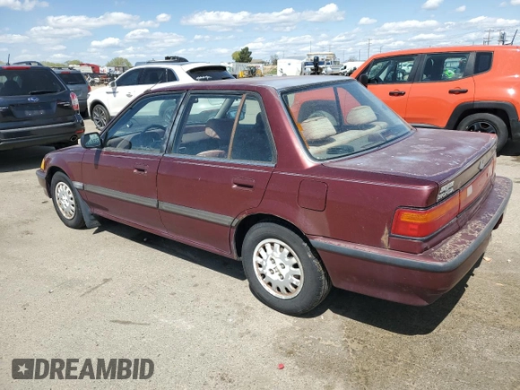 1990 Honda Civic z VIN 1HGED365XLL021473, wystawiony jako Copart lot #54102815 z przebiegiem 205 883 mil mil oraz Czysty tytuł • Clean title. Historia ofert i sprzedaży dostępna na DreamBid. Obrazek 2.