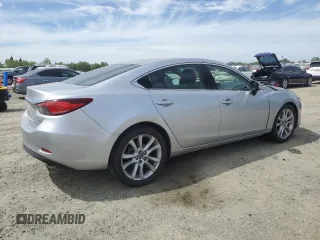 2017 Mazda Mazda6 Touring with VIN JM1GL1V53H1103788, listed as a Copart auction lot 51845125 with 52,939 mi miles and Salvage Title. Bid and sale history available at carsss.com. Image 3.