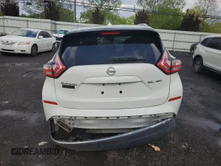 2016 Nissan Murano SL z VIN 5N1AZ2MH3GN128490, wystawiony jako Copart lot #55619185 z przebiegiem 77 174 mil mil oraz Szkody całkowita. Historia ofert i sprzedaży dostępna na DreamBid. Obrazek 6.