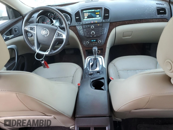 2012 Buick Regal Turbo Premium 3 with VIN 2G4GU5GV3C9176791, listed as a Copart auction lot 83197974 with 179,924 mi miles and Salvage title. Bid and sale history available at DreamBid. Image 8.