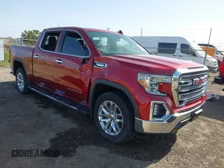 2020 GMC Sierra 1500 SLT with VIN 1GTP8DEDXLZ322820, listed as a IAAI auction lot 41851734 with 114,485 mi miles and . Bid and sale history available at DreamBid. Image 1.