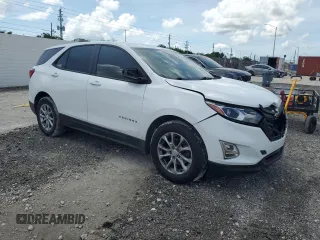 2020 Chevrolet Equinox LS z VIN 3GNAXHEV7LS732911, wystawiony jako Copart lot #59150135 z przebiegiem 111 282 mil mil oraz Nie do naprawy • Non repairable. Historia ofert i sprzedaży dostępna na DreamBid. Obrazek 4.