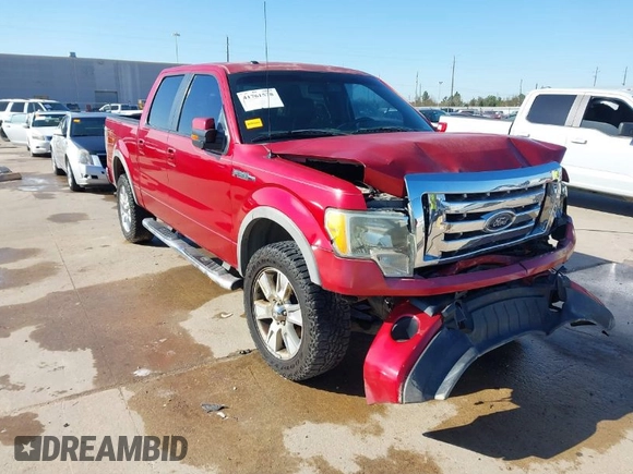 2010 Ford F-150 XL with VIN 1FTFW1EV9AKE30702, listed as a IAAI auction lot 41761578 with 177,281 mi miles. Bid and sale history available at carsss.com. Image 1.