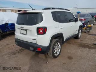 2017 Jeep Renegade Altitude with VIN ZACCJABB7HPE60518, listed as a IAAI auction lot 41787992 with 93,722 mi miles. Bid and sale history available at carsss.com. Image 4.