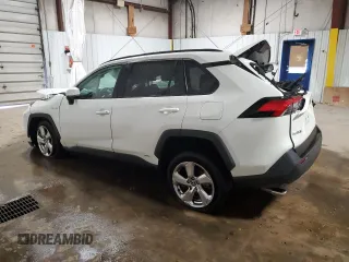 2021 Toyota RAV4 Hybrid LE with VIN 4T3B6RFV4MU025662, listed as a Copart auction lot 50709265 with 19,210 mi miles and Salvage Title. Bid and sale history available at carsss.com. Image 2.