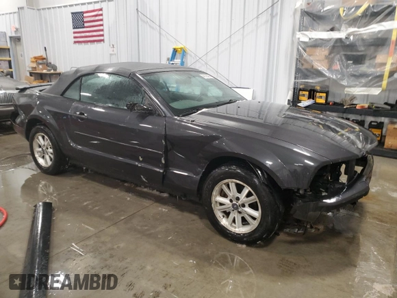2007 Ford Mustang Deluxe with VIN 1ZVFT84N375322065, listed as a Copart auction lot 46120295 with 139,159 mi miles and Clean Title. Bid and sale history available at carsss.com. Image 4.