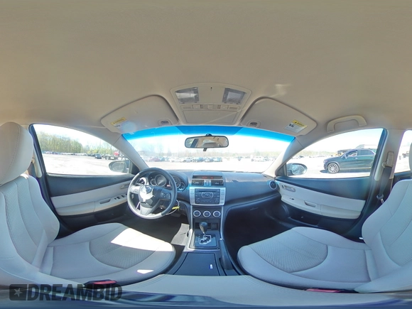 2012 Mazda 6 i Sport with VIN 1YVHZ8BH1C5M00760, listed as a Copart auction lot 54934565 with 180,726 mi miles and Salvage Title. Bid and sale history available at DreamBid. Image 13.
