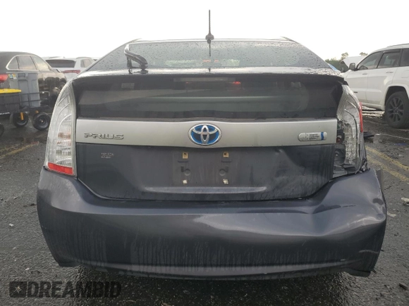 2012 Toyota Prius with VIN JTDKN3DP6C3021831, listed as a Copart auction lot 63462615 with 126,674 mi miles and Salvage title. Bid and sale history available at DreamBid. Image 6.