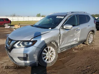 2019 Nissan Rogue SV with VIN KNMAT2MV2KP502242, listed as a Copart auction lot 50449285 with 93,595 mi miles and Salvage Title. Bid and sale history available at carsss.com. Image 1.