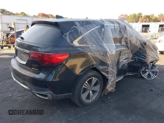 2019 Acura MDX with VIN 5J8YD4H30KL031281, listed as a IAAI auction lot 40711204 with Not provided miles and . Bid and sale history available at DreamBid. Image 4.