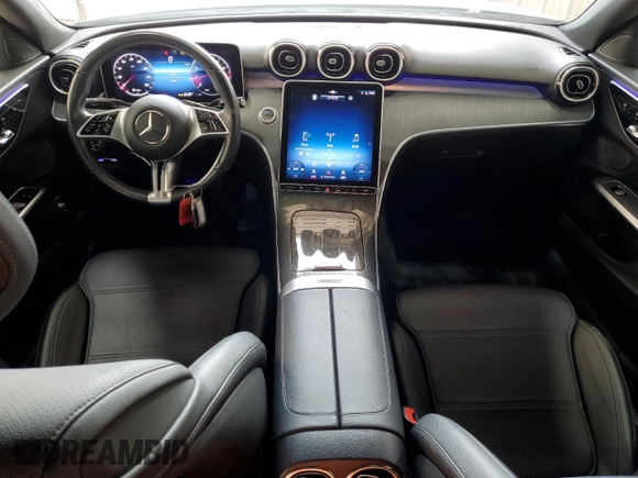 2024 Mercedes-Benz C 300 with VIN W1KAF4GB8RR186869, listed as a Copart auction lot 60545895 with 24,943 mi miles and Clean title. Bid and sale history available at DreamBid. Image 8.