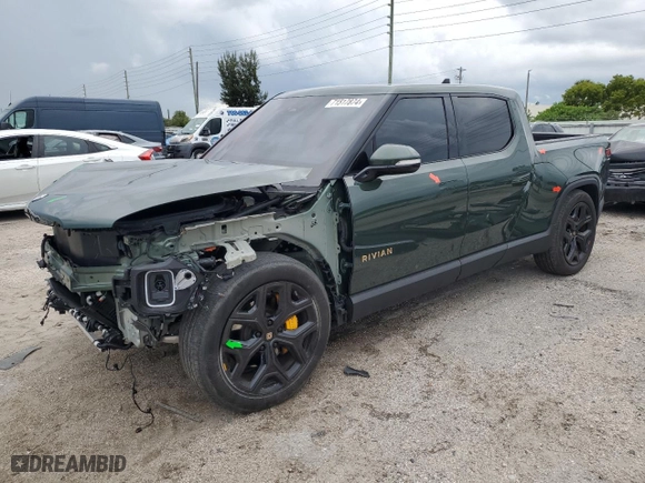 2023 Rivian R1T Adventure with VIN 7FCTGAAA8PN001040, listed as a Copart auction lot 71517874 with 19,789 mi miles and Salvage Title. Bid and sale history available at carsss.com. Image 1.