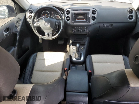 2016 Volkswagen Tiguan S with VIN WVGBV7AX4GW593475, listed as a Copart auction lot 52433155 with 140,356 mi miles and Salvage Title. Bid and sale history available at DreamBid. Image 8.