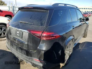 2024 Mercedes-Benz GLE 53 AMG with VIN 4JGFB6BBXRB115904, listed as a Copart auction lot 88603895 with 9,451 mi miles and Salvage title. Bid and sale history available at DreamBid. Image 3.