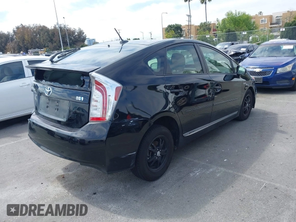 2012 Toyota Prius One z VIN JTDKN3DU2C5495575, wystawiony jako IAAI lot #41905961 z przebiegiem 97 186 mil mil oraz . Historia ofert i sprzedaży dostępna na DreamBid. Obrazek 4.