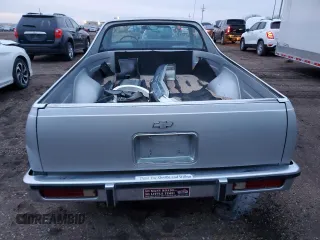 1987 Chevrolet El Camino z VIN 3GCCW80H1HS905822, wystawiony jako Copart lot #83686744 z przebiegiem 83 492 mil mil oraz Szkoda całkowita • Salvage title. Historia ofert i sprzedaży dostępna na DreamBid. Obrazek 6.