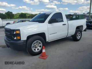 2015 Chevrolet Silverado 1500 Work Truck with VIN 1GCNCPEH3FZ187629, listed as a Copart auction lot 56061855 with 101,793 mi miles and Salvage Title. Bid and sale history available at DreamBid. Image 1.