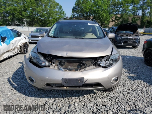 2010 Nissan Murano SL z VIN JN8AZ1MW2AW125891, wystawiony jako Copart lot #59665025 z przebiegiem 82 680 mil mil oraz Czysty tytuł • Clean title. Historia ofert i sprzedaży dostępna na DreamBid. Obrazek 5.