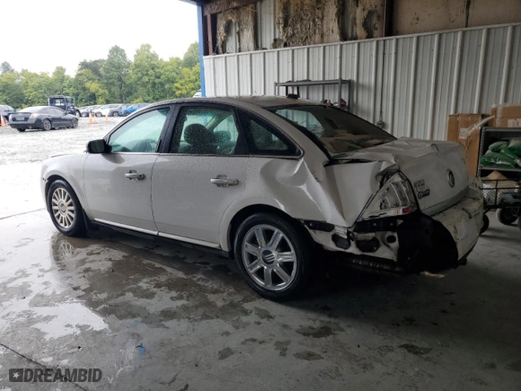 2008 Mercury Sable Premier with VIN 1MEHM42W98G604910, listed as a Copart auction lot 71080514 with 151,888 mi miles and Salvage Title. Bid and sale history available at carsss.com. Image 2.