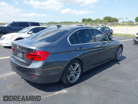 2018 BMW 3 Series 330i with VIN WBA8B9G56JNU98211, listed as a IAAI auction lot 42316532 with 74,681 mi miles and . Bid and sale history available at DreamBid. Image 4.