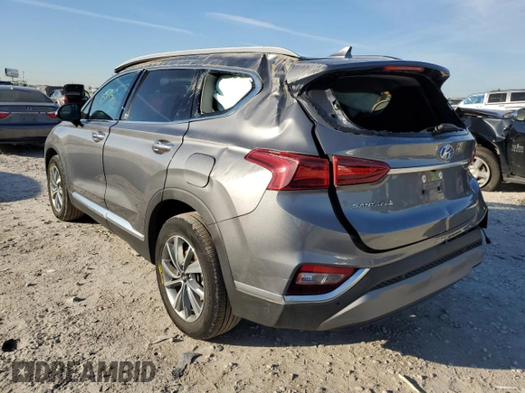 2020 Hyundai Santa Fe SEL with VIN 5NMS3CAD2LH145970, listed as a Copart auction lot 64923902 with 15,713 mi miles. Bid and sale history available at carsss.com. Image 3.