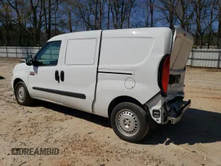 2022 Ram ProMaster City Cargo Tradesman with VIN ZFBHRFAB6N6W86175, listed as a Copart auction lot 47506054 with 33,513 mi miles and . Bid and sale history available at DreamBid. Image 2.